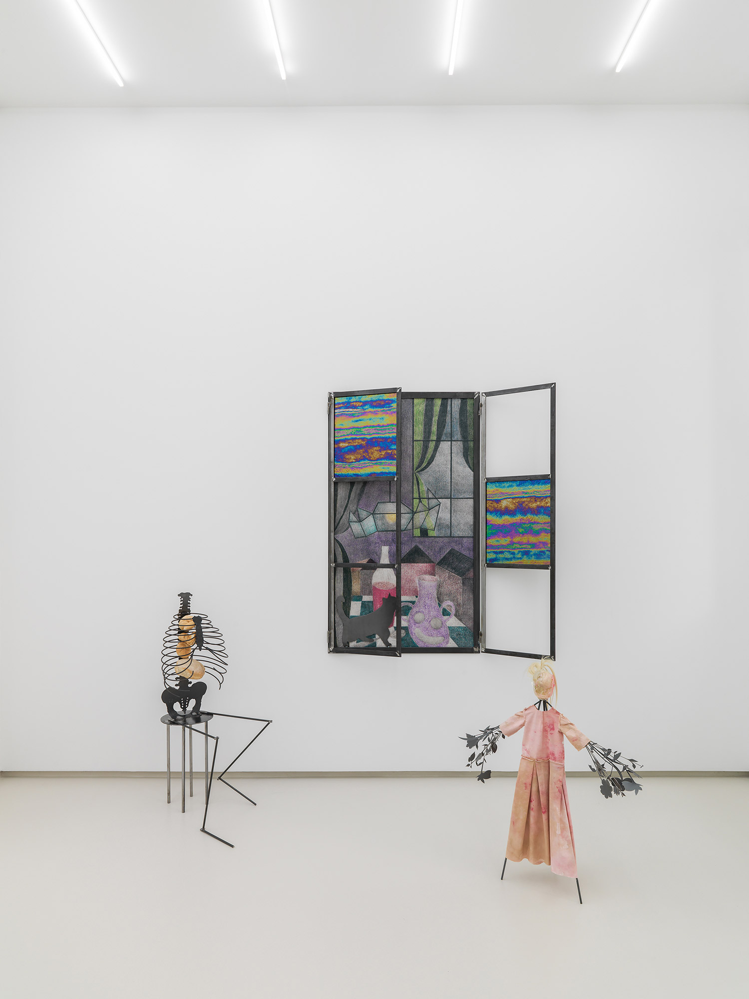 Lucia Leuci, La ragazza di città, 2020, exhibition view, TEMPESTA gallery, Milan